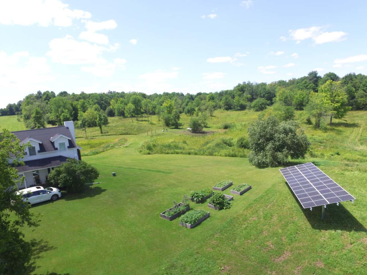 RaVolt Solar Panel on a Farm
